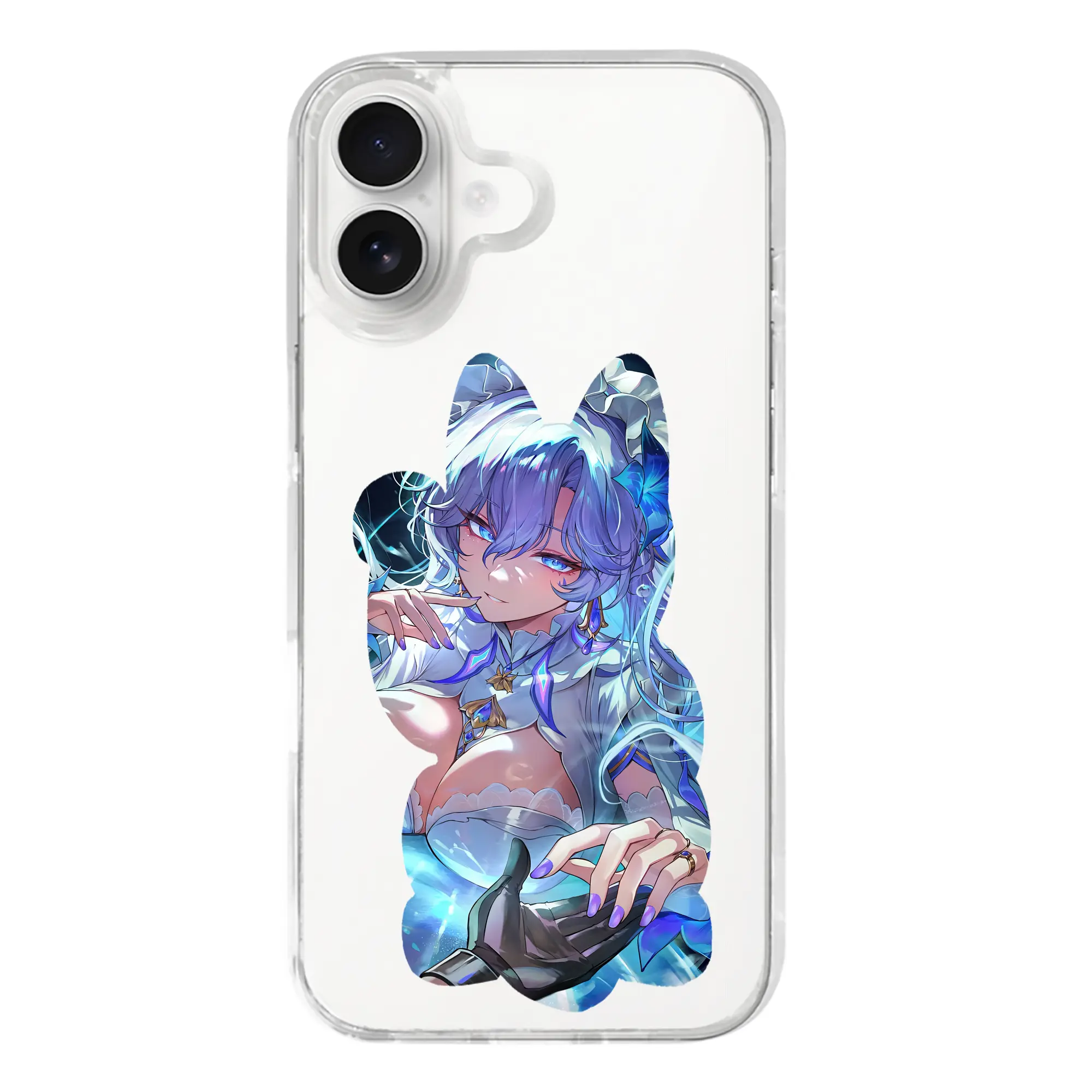 鳴潮 グッズ カンタレラ - iPhone 17シリーズ 透明スマホケース – 薄型・耐衝撃・精密フィット保護カバー